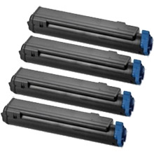 OKI C712 Toner x4 Comp. - N Toner Cartridge Set