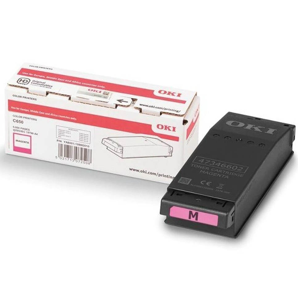 OKI C650 Toner x1 Magenta Gen. - DN Magenta Toner Cartridge