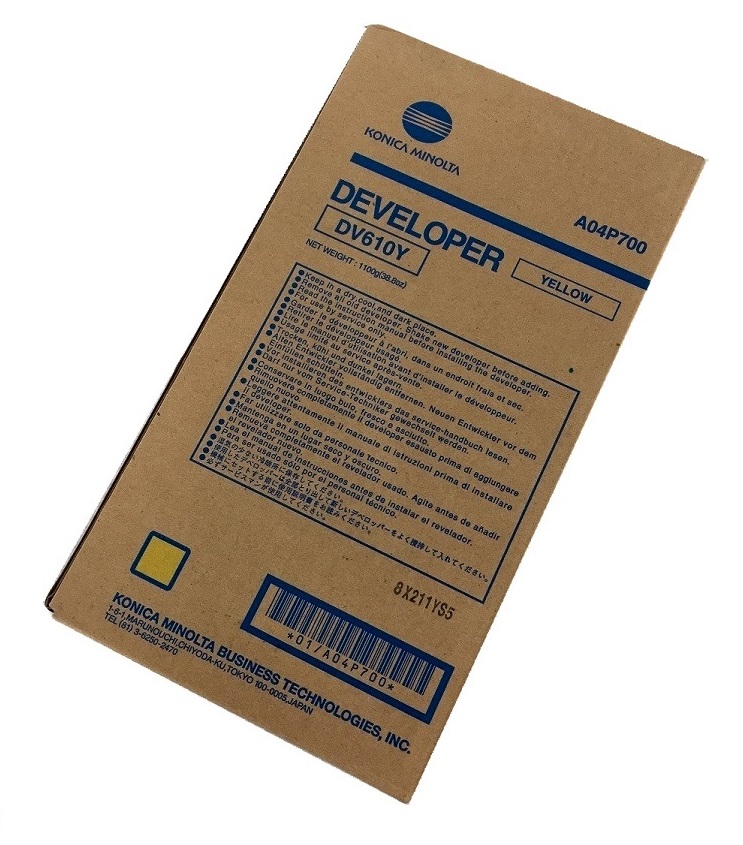 Konica Minolta Bizhub Pro C5501 A04P700 x1 Yellow Gen.