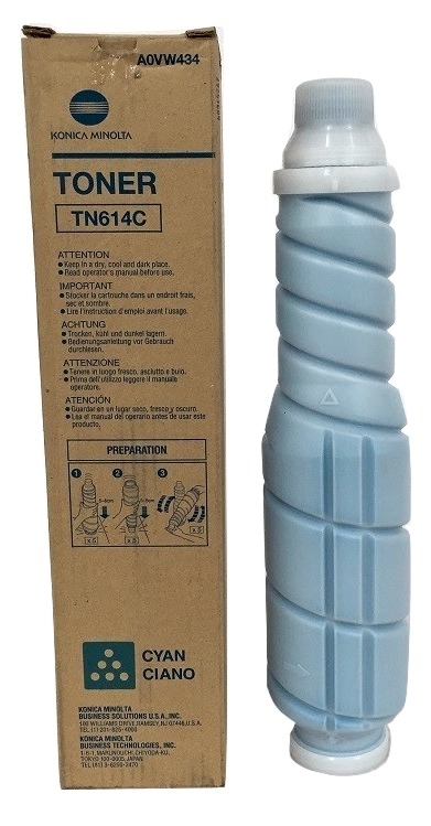 Konica Minolta Bizhub Pro C65HC A0VW434 x1 Cyan Gen.