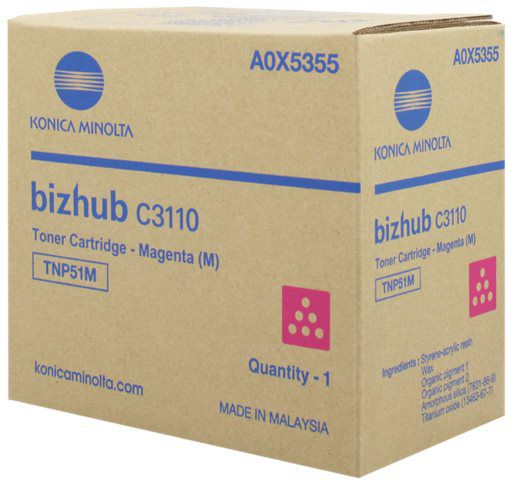 Konica Minolta Bizhub C3110 A0X5395 x1 Magenta Gen.