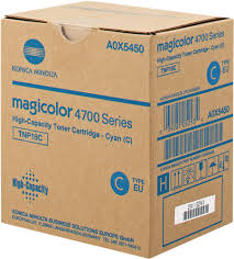 Konica Minolta magicolor 4750DN A0X5490 x1 Cyan Gen.