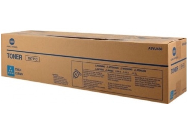 Konica Minolta Bizhub C654 A3VU450 x1 Cyan Gen.
