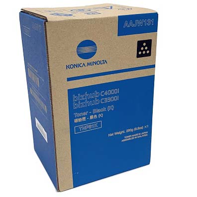 Konica Minolta Bizhub C4000i AAJW191 x1 Black Gen.