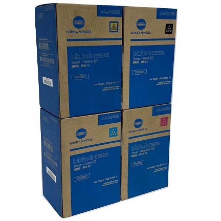 Konica Minolta Bizhub C3320i TNP80 x4 Gen.
