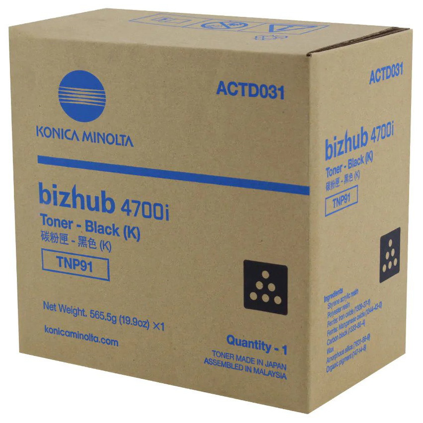 Konica Minolta Bizhub 4700i ACTD091 x1 Gen.