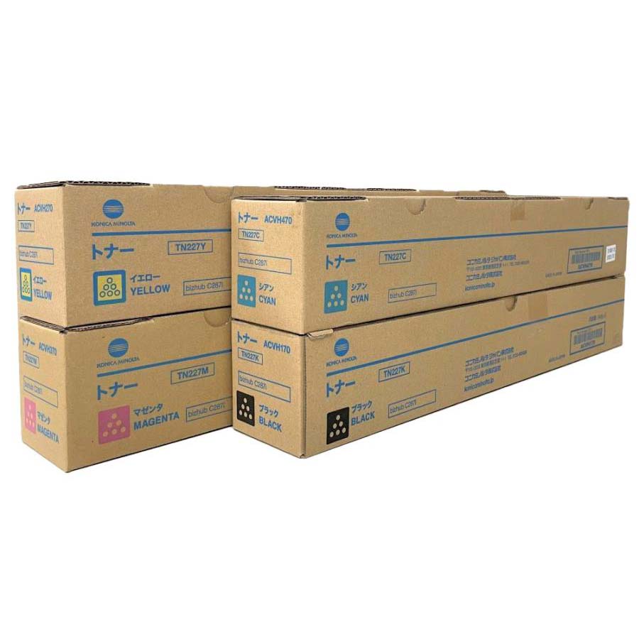 Konica Minolta Bizhub C227i TN227 x4 Gen.