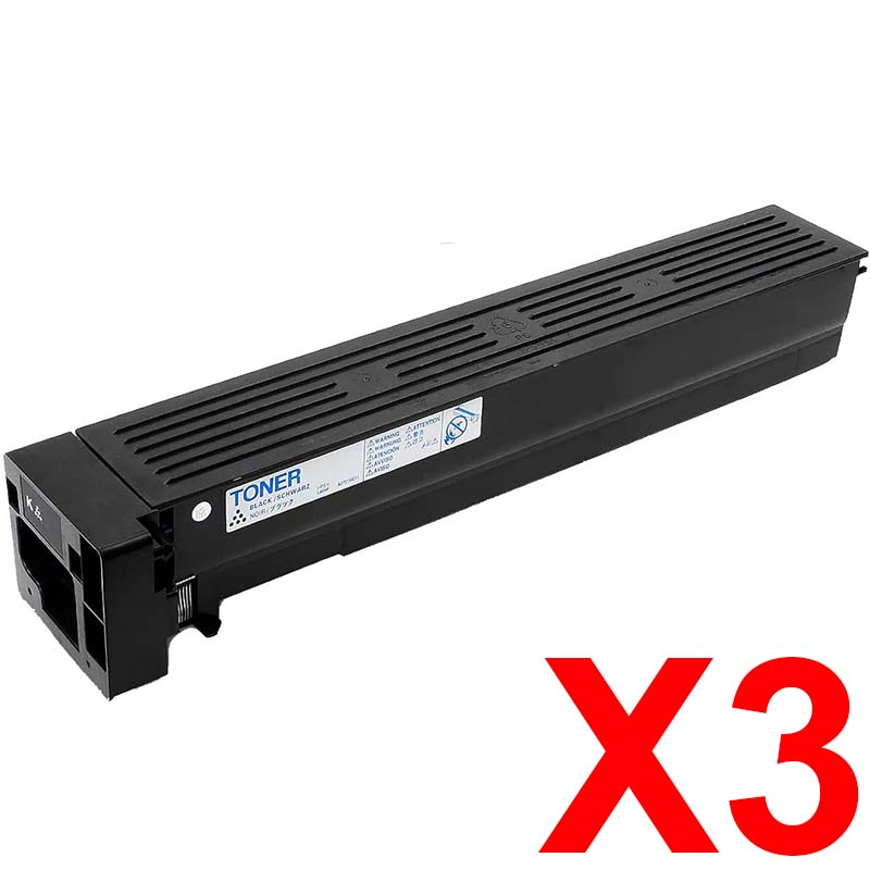 Konica Minolta Bizhub 654E TN712 x3 Comp.