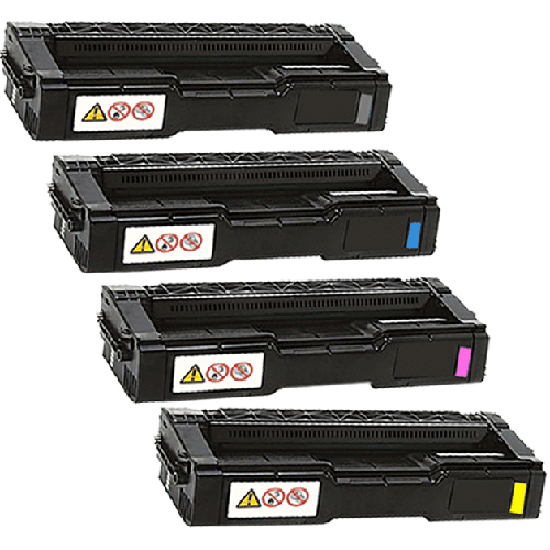 Ricoh Aficio SP C232DN SP-C231 x4 Comp.