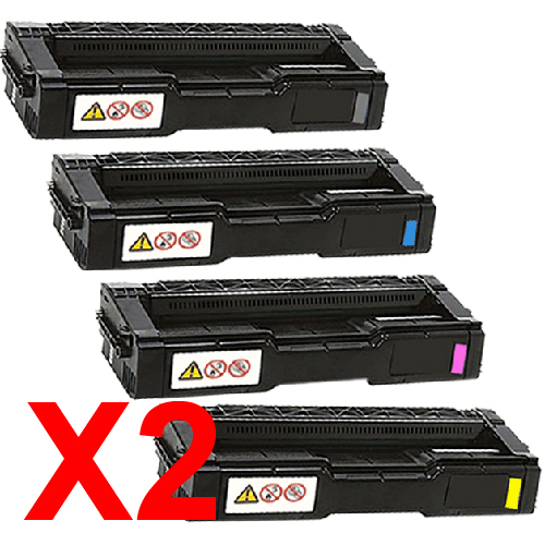 Ricoh Aficio SP C232DN SP-C231 x2 Comp.