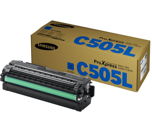 Samsung SLC2620 CLT-C505L x1 Cyan High Yield Gen.