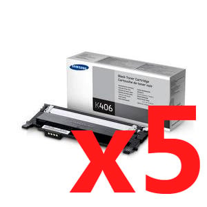 Samsung CLP360 CLT-K406S x5 Black Gen.