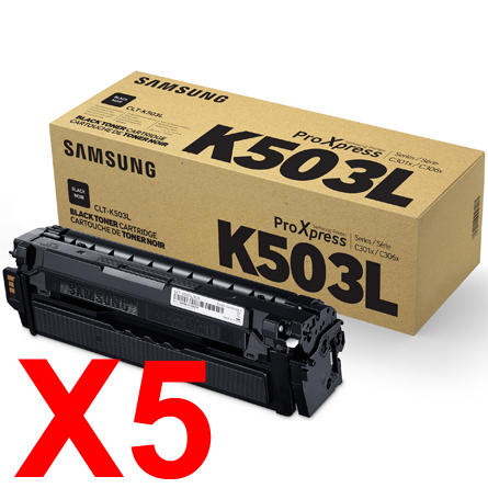 Samsung SLC3010 CLT-K503L x5 Black Gen.