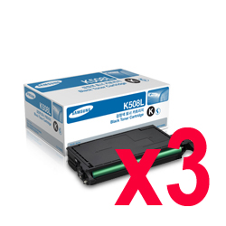 Samsung CLP620ND CLT-K508L x3 Black Gen.