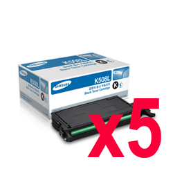 Samsung CLP620ND CLT-K508L x5 Black Gen.