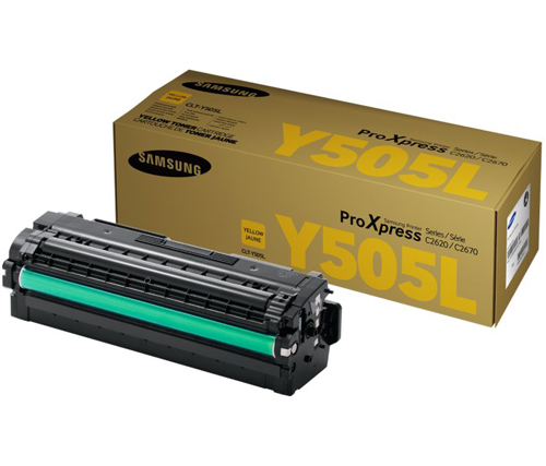 Samsung SLC2620 CLT-Y505L x1 Yellow High Yield Gen.