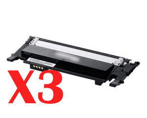 Samsung CLP360 CLT-K406S x3 Black Comp.
