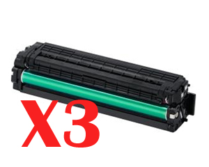 Samsung CLP415N CLT-K504S x3 Black Comp.