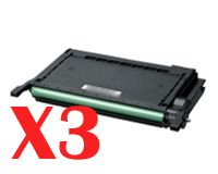 Samsung CLP620ND CLT-K508L x3 Black Comp.