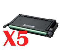 Samsung CLP620ND CLT-K508L x5 Black Comp.