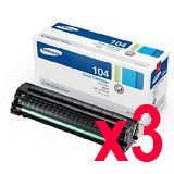 Samsung SCX3200 MLT-D104S x3 Gen.