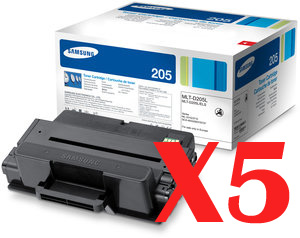 Samsung SCX5637FR MLT-D205L x5 High Yield Gen.