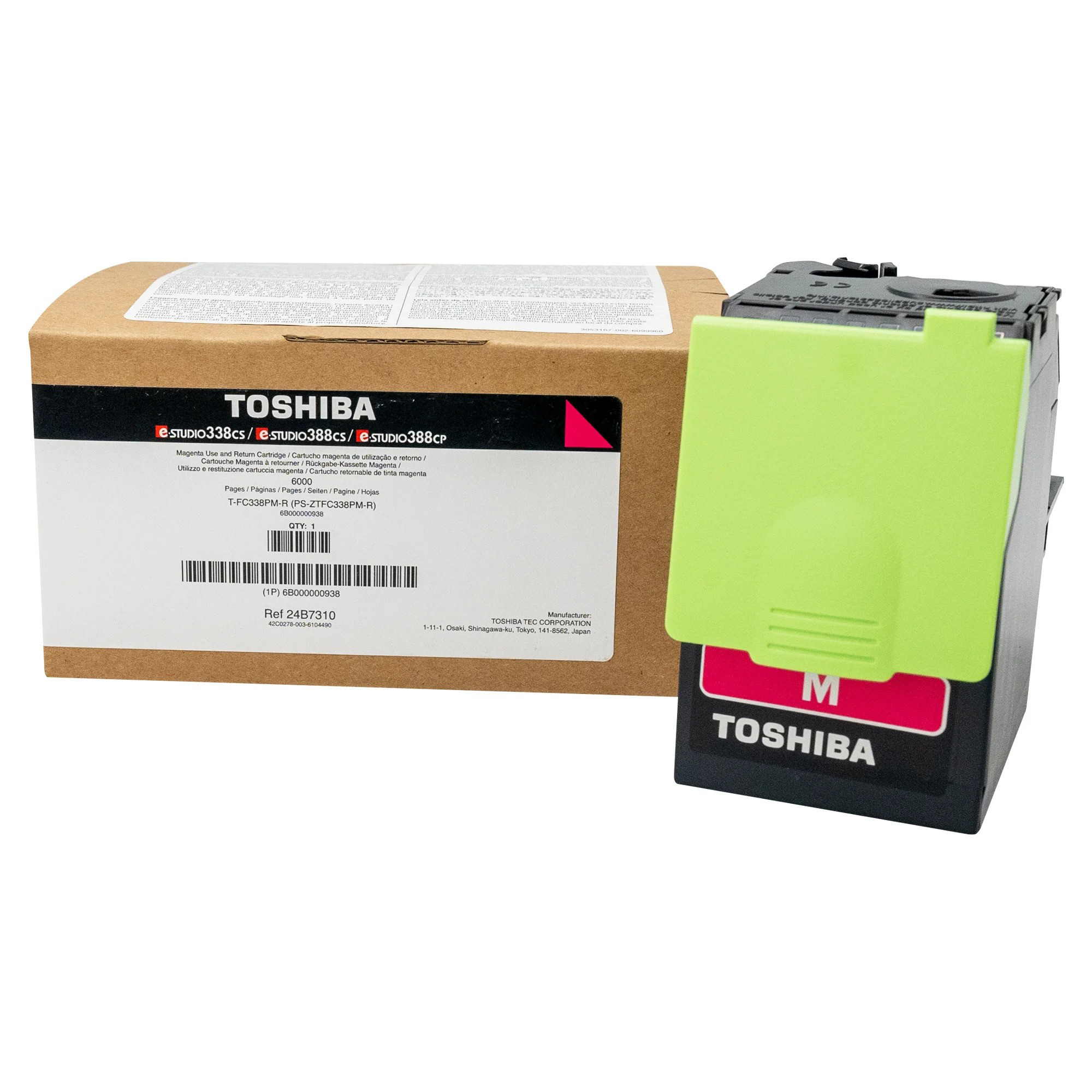 Toshiba e-Studio 388CP TFC338PM x1 Magenta Gen.
