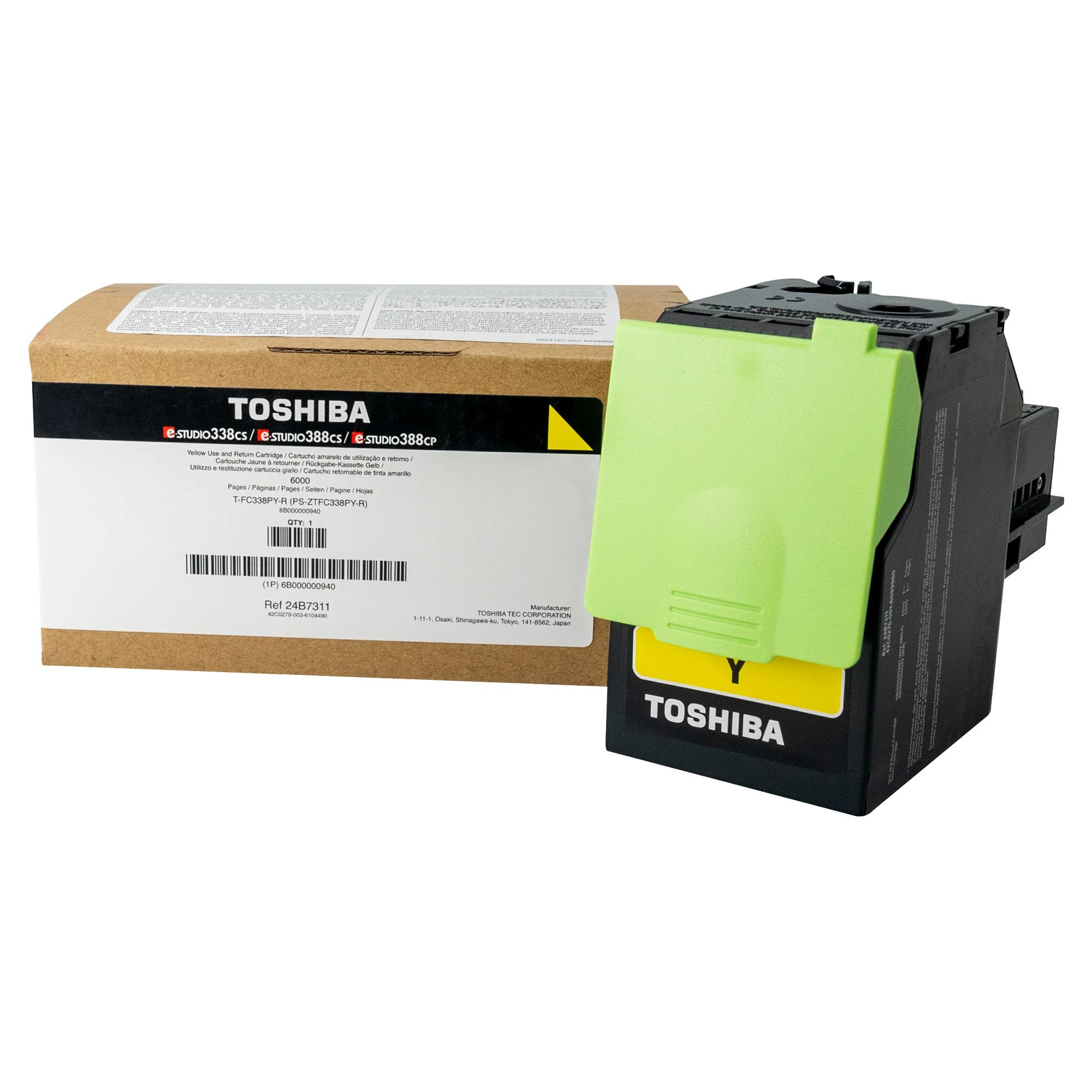Toshiba e-Studio 388CP TFC338PY x1 Yellow Gen.